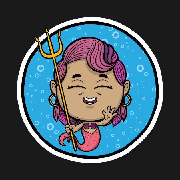 Lil' Mermaid by Baddest Shirt Co.