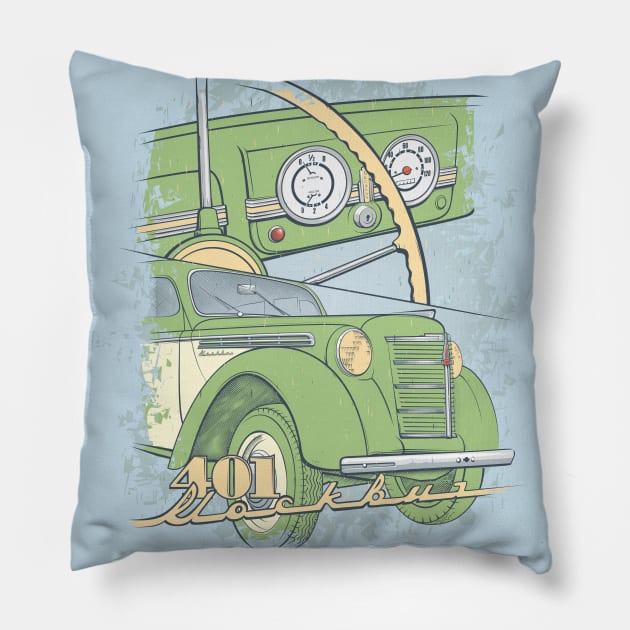 Moskvich 401 Pillow by Rover