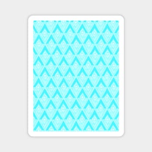 Turquoise Mosaic Tiles Magnet