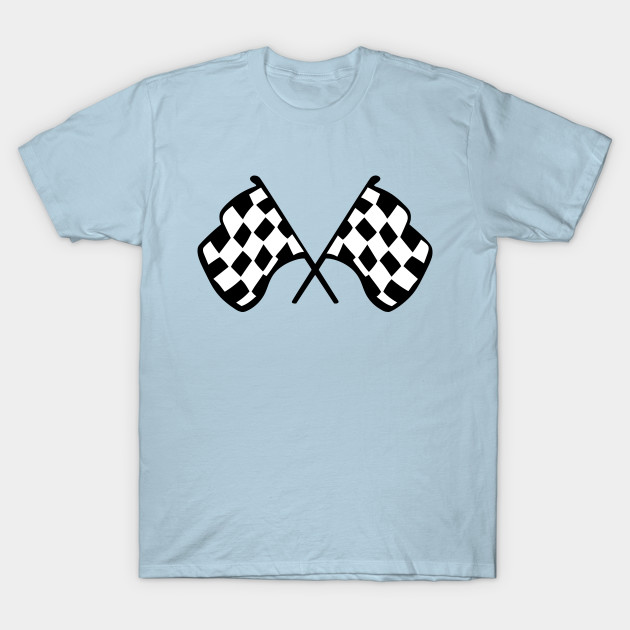 Disover Racing Flags - Chequered Flag - T-Shirt