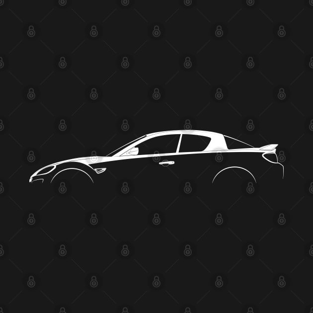 Mazda RX-8 Type RS Silhouette by Car-Silhouettes