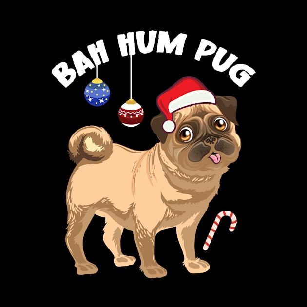 Christmas Xmas Family Matching Funny Bah Hum Pug by star trek fanart and more