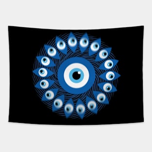 Evil Eye Cyclone Tapestry