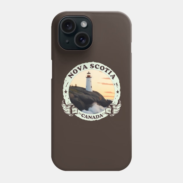 Nova Scotia Canada Phone Case by Lakefront Legacy