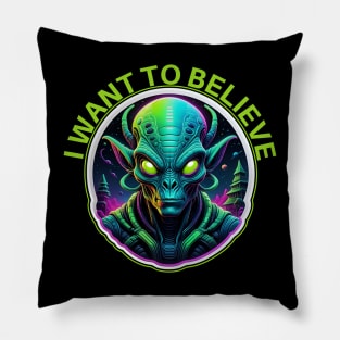 I Want To Believe Pillow