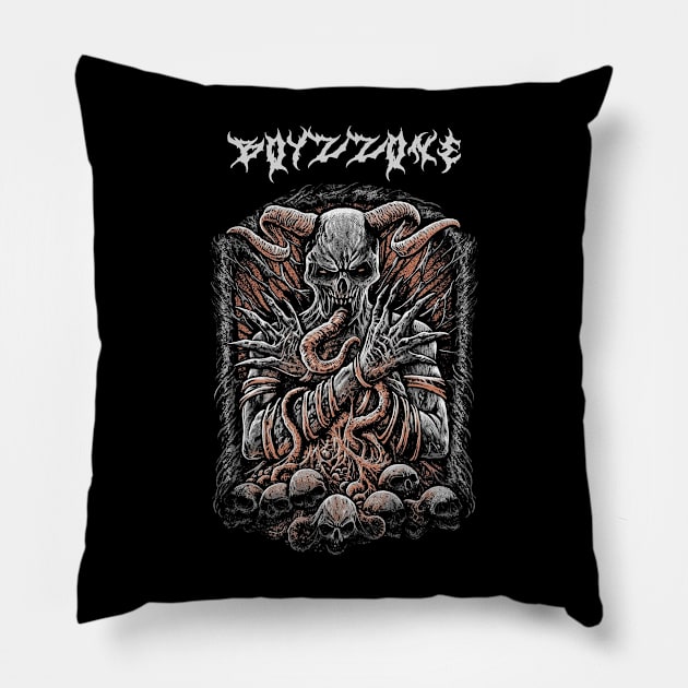 Rock Monster Boyzzone Pillow by Pantat Kering