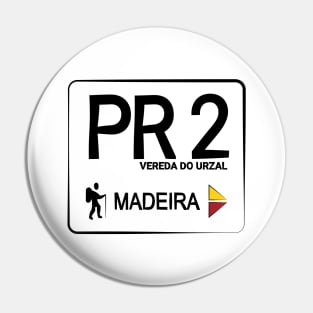 Madeira Island PR2 VEREDA DO URZAL logo Pin