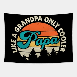 Papa - Like a grandpa only cooler Tapestry