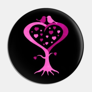 Valentines tree Pin