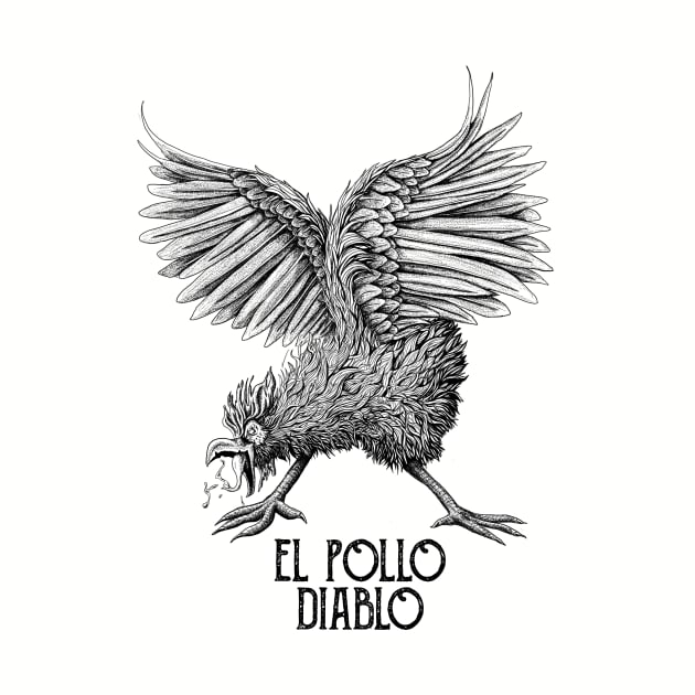 El Pollo Diablo by mattleckie