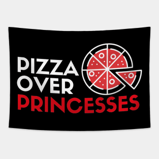 Pizza over Princesses Tapestry