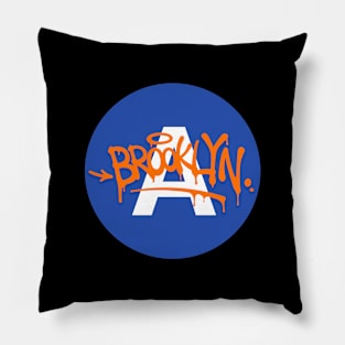 Brooklyn Bound A Train Pillow