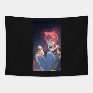 Space boy Tapestry