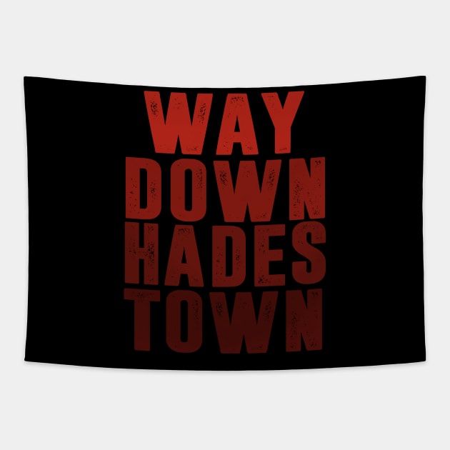 Way Down Hadestown Tapestry by HuhWhatHeyWhoDat