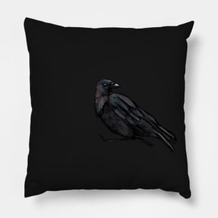 American Crow Pillow