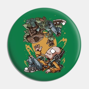 humanized trash artwork Pin