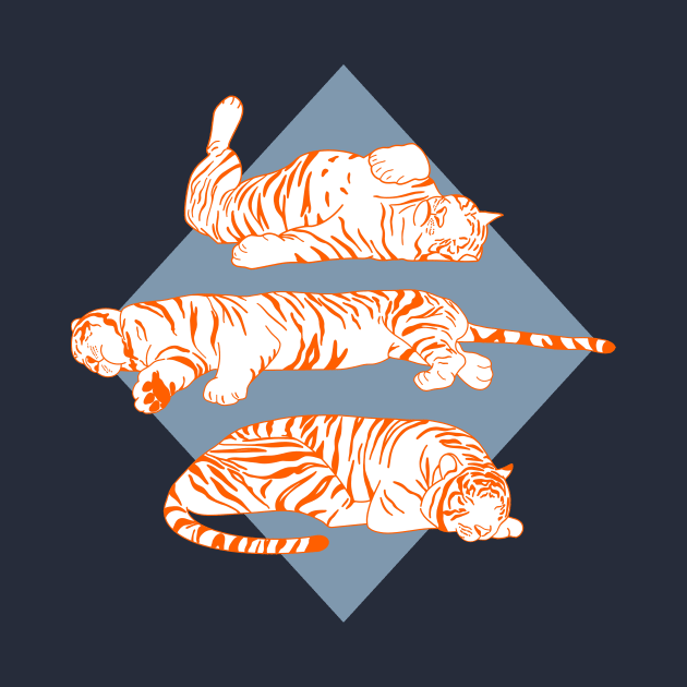 Sleeping Tigers by PerrinLeFeuvre