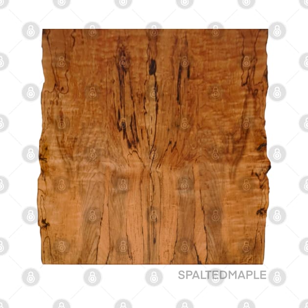 Spalted Maple Wood by HappyAxedents