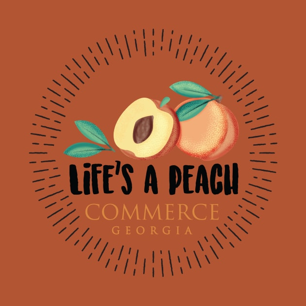 Life's a Peach Commerce, Georgia by Gestalt Imagery