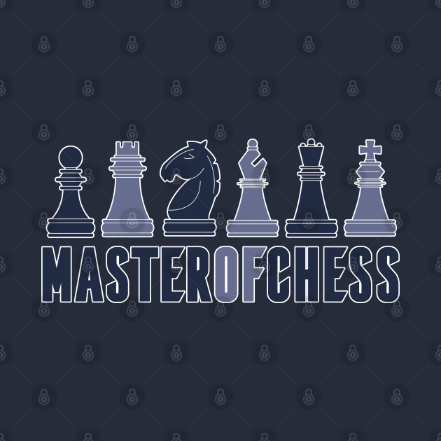 Master of Chess Game Strategy Queen King Checkmate by Kali Space