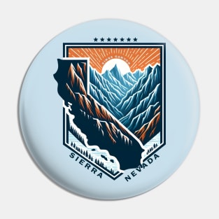 kings canyon Sierra Nevada Pin