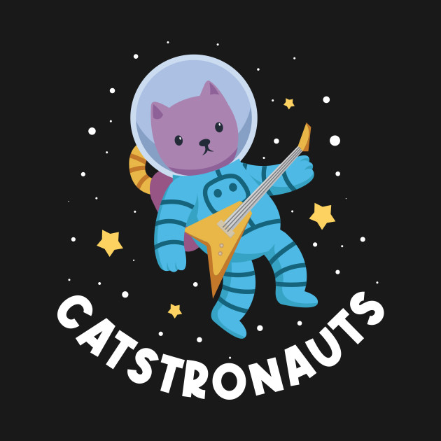 Disover Catstronauts Funny Space Gift - Catstronauts - T-Shirt