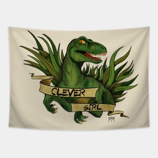 Clever girl Tapestry