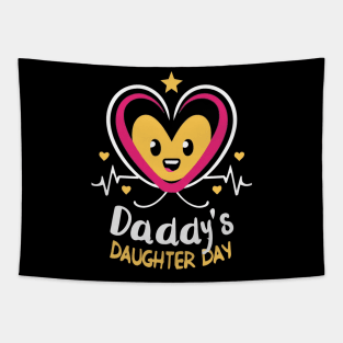 Daddy's Daughter day Tapestry