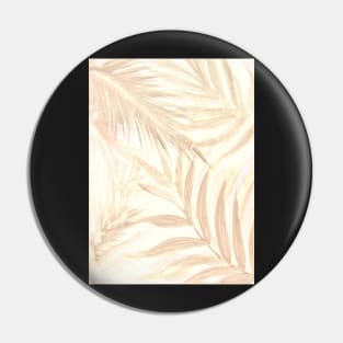 natural cream palm leaves tropical poster print miami sun Pin