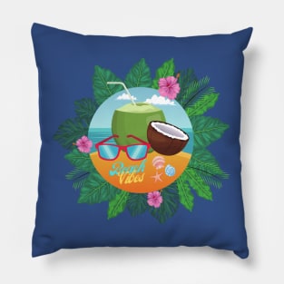 Beach vibes Pillow