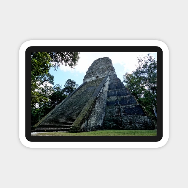 Guatemala - site archéologique de Tikal Magnet by franck380