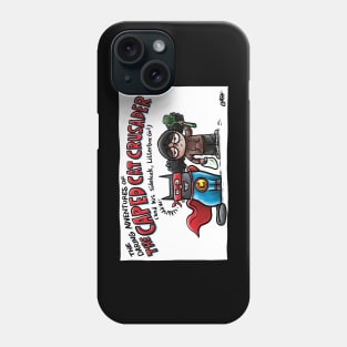 The Daring Adventures of The Caped Cat Crusader! Phone Case