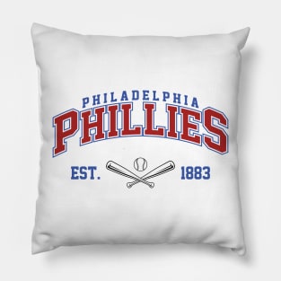 Retro Phillies Pillow