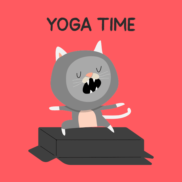 Yoga Time Comment Design by Go-Buzz