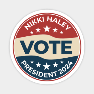Vote Nikki Haley 2024 Magnet