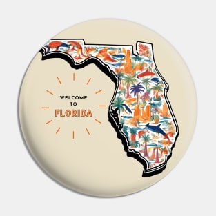 Welcome to Florida Pin