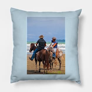 Costa Rica. Cahuita. Cowboys. Pillow