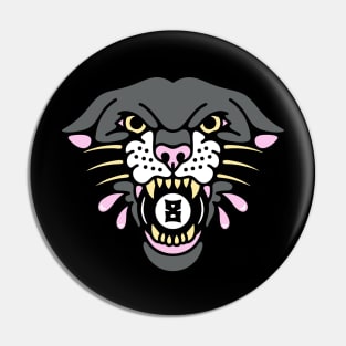 Panther 8ball Pin