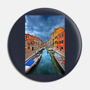 Canal in Dorsoduro - Venice Pin