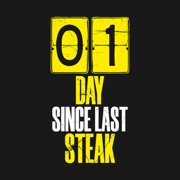 Days Since Last Steak by bluerockproducts