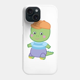 Danny Dinosaur - Cute cartoon dinosaur Phone Case