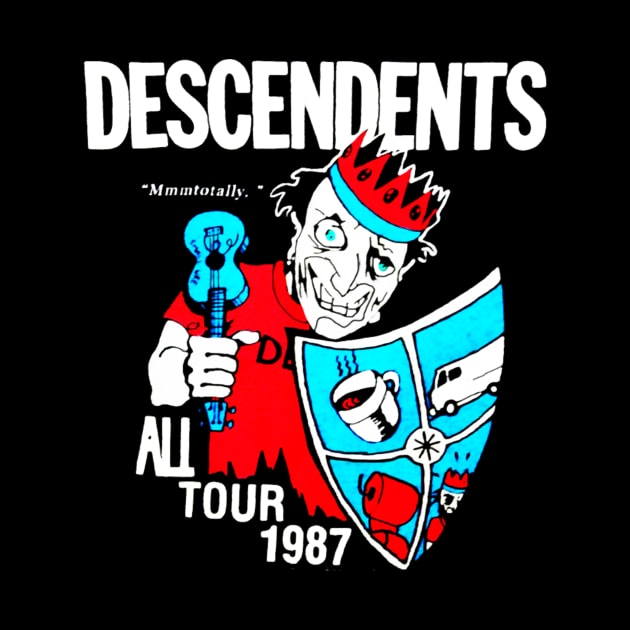 Descendents Vintage 1987 Tour by Don Kodon