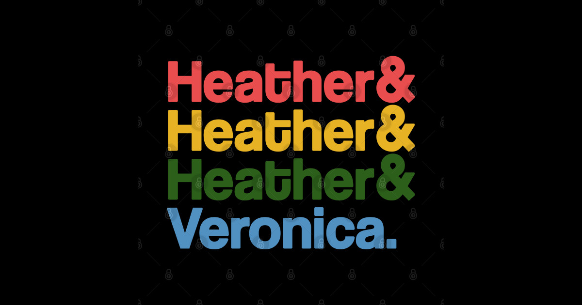 Heather Names Heathers Sticker TeePublic