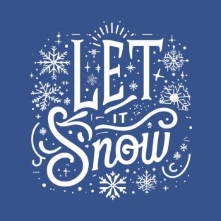 Let it Snow - Christmas Graphic T-Shirt