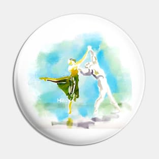 Ballet dancers Pin