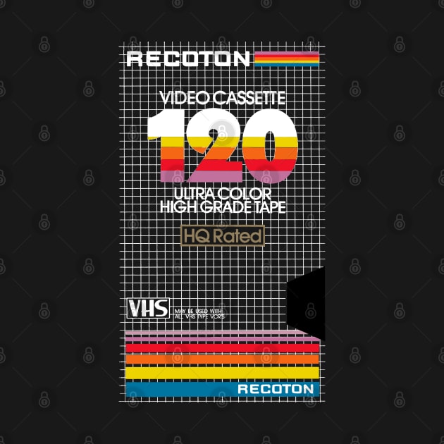 Retro VHS Tape by GuitarManArts