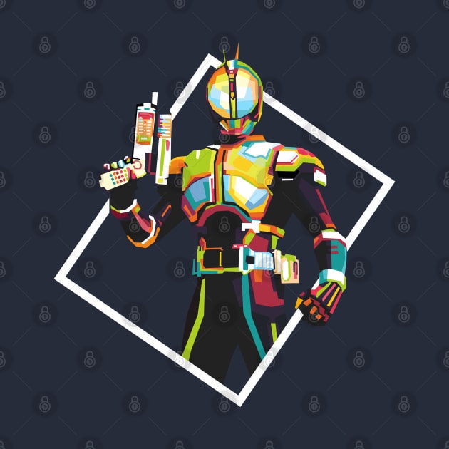 Kamen Rider Faiz by desilutfiaa