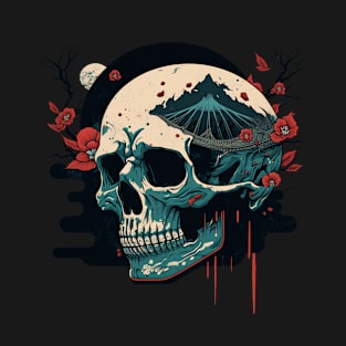 skull illustration T-Shirt