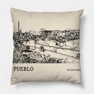 Pueblo Colorado Pillow