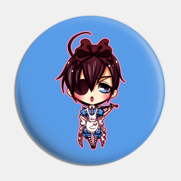 Ciel in Wonderland Pin by DasGnomo